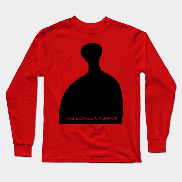 No Longer Human Long Sleeve T-Shirt by RAdesigns